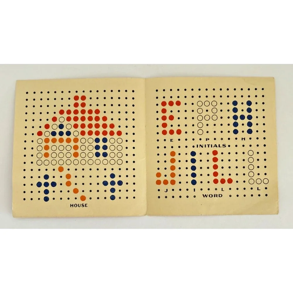 Pegity Game Instructions Parker Brothers Game Instructions Only Vintage